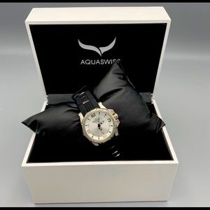 Aquaswiss ladies watch black /silver